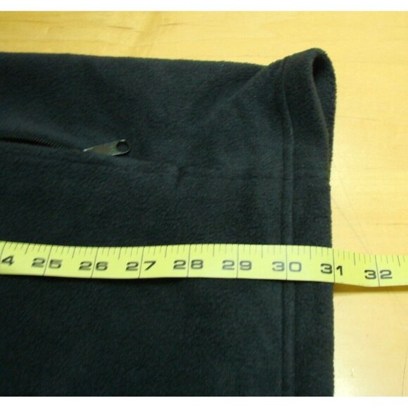 Columbia Men Size 3XT Black Steens Mountain Fleece Full Zip Vest Outdoor Pockets - Picture 9 of 9